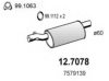 PEUGE 172626 End Silencer